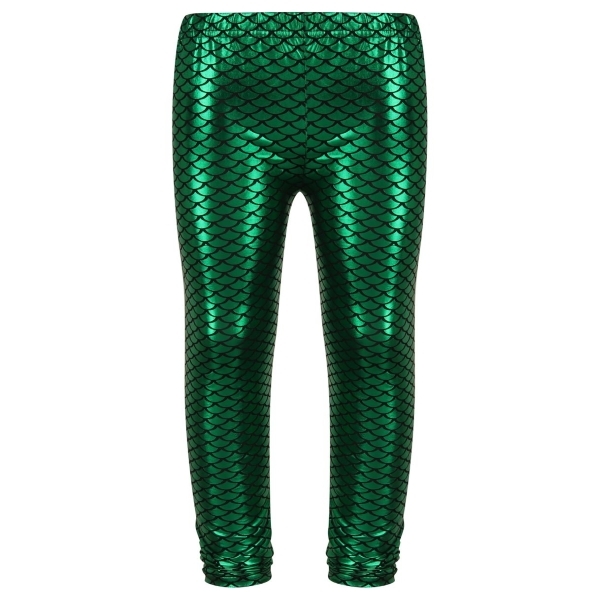 Green wet look leggings hotsell