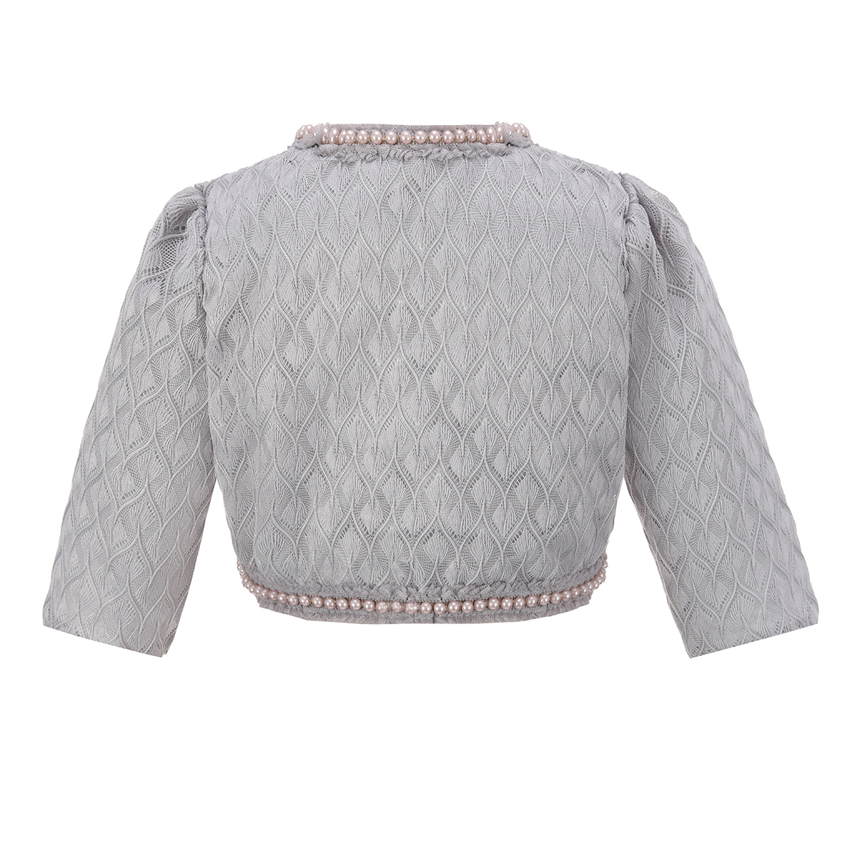 Grey on sale lace bolero