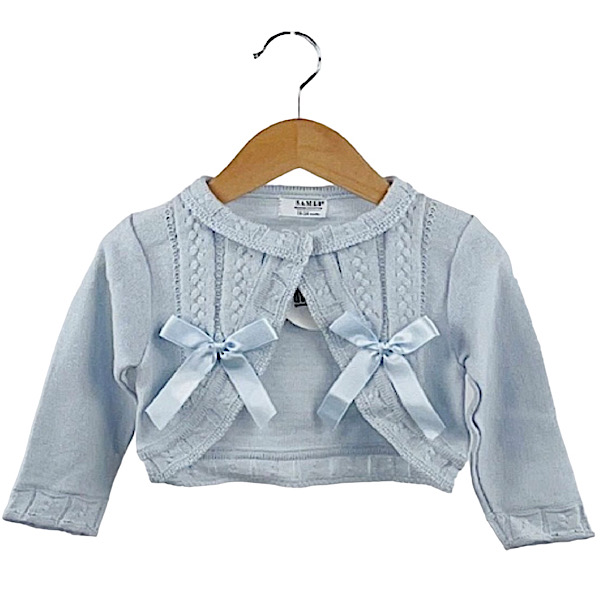 Baby hot sale blue shrug