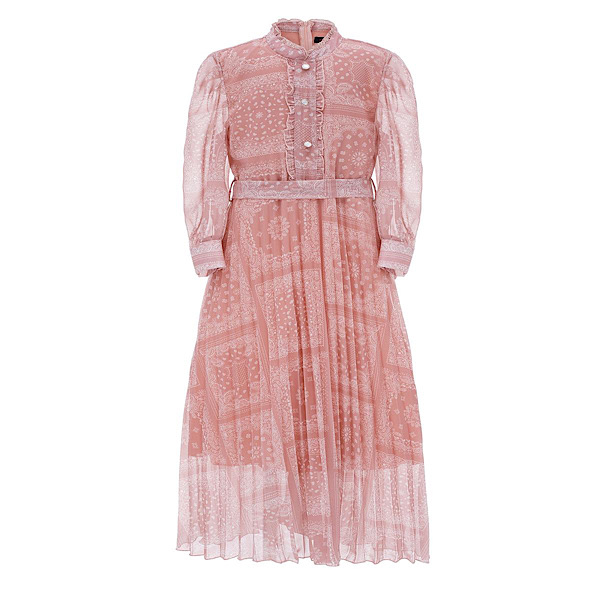 Dusty Pink Paisley Motif Maxi Dress 5-13 Years