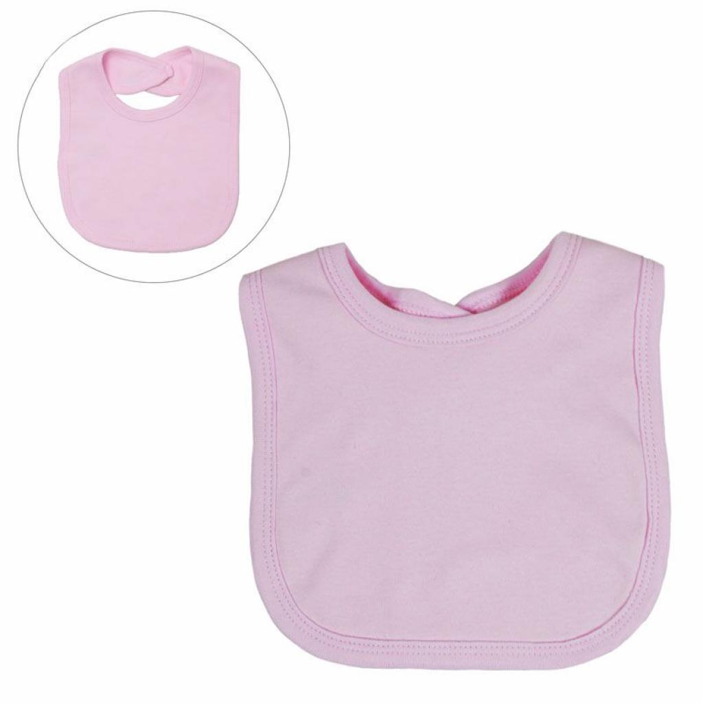 Baby Pink Blank Baby Bib 33x22CM